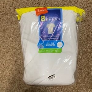 Hanes Boys’ Tagless T-Shirts super soft lightweight Wicking Cool Comfort Sz Lg